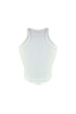 Stunning Piercing Detail Ribbed Top